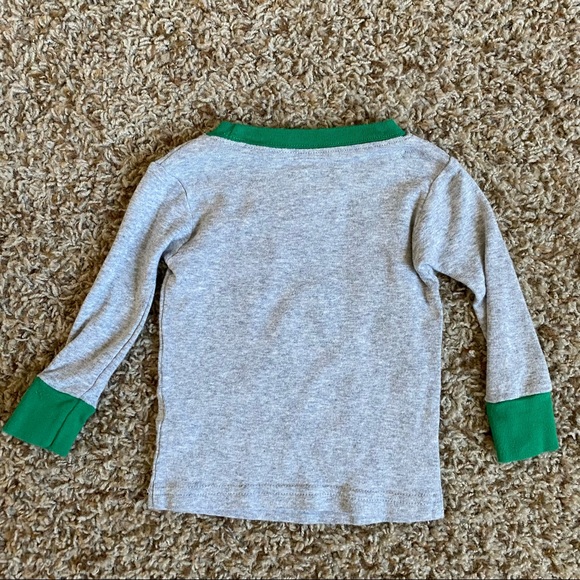 Carters Christmas Holiday Pajama Set Dinosaur - Picture 4 of 8